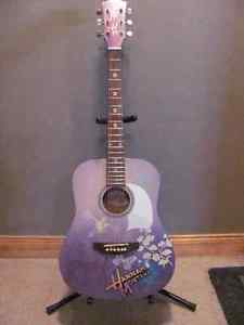 Hanna Montana 3/4 acoustic guitar $45, in good condition