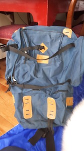 Heavy duty backpack, internal frame