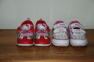 Hello Kitty & Dora shoes Toddler/Child Size 8