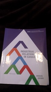Industrial Relations in Canada- 3rd Edition