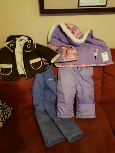 Jackets and snow pants 3t girls
