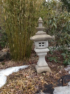 Japanese garden lantern