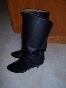 Ladies Black Dress Boots