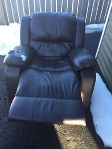 Leather recliner free