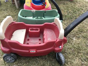 Little tikes wagon (red)