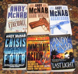 Lot of Andy McNab books $5