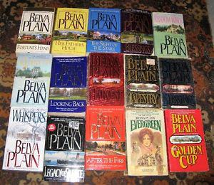 Lot of Belva Plain books $15