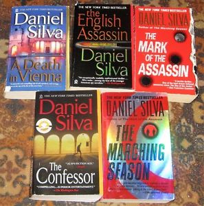 Lot of Daniel silva books $5