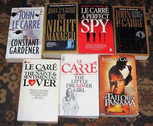 Lot of John Le Carre books $5