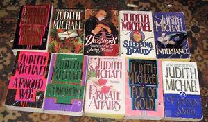 Lot of judith michael books $10