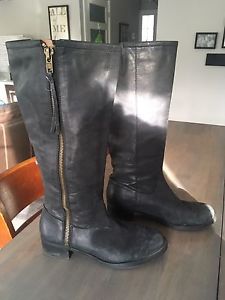 Lucky Brand leather boots Sz 10