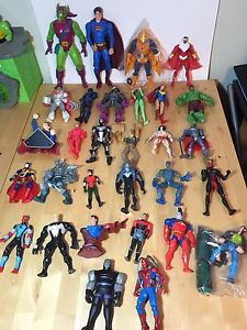 Marvel and DC Comic Action Figure Lot