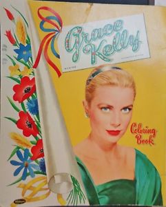 Mid Century Grace Kelly Coloring Book