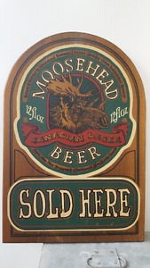  Moosehead Beer Sign
