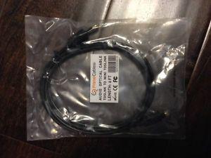 New Toslink/Optical digital cable for sale