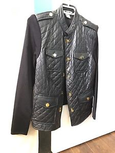 Nygard real leather & knit jackets