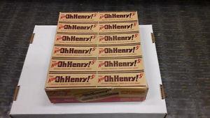 Oh henry card board container