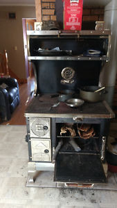 Old wood stove