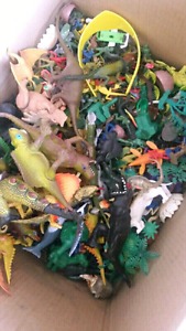 Over 100 pieces of toys