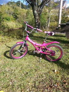 Pink 18 inch bike