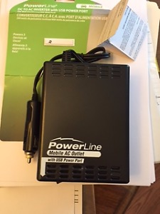 Powerline 200 Watt Mobile DC to AC Inverter