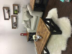 Reduced price coffee and end tables