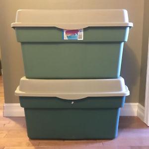 SOLD PP-2 Rubbermaid Totes 114L each
