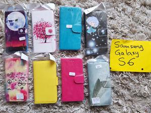 Samsung Galaxy S6 Leather Flip Covers