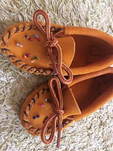Size 2 baby moccasins