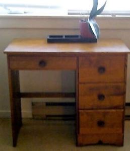Small Solid Wooden Desk