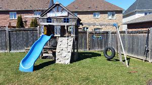Sunray playground/swing set (originally from Costco)