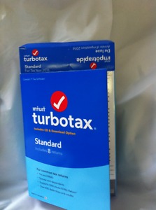 TURBO TAX  " Standard " edition - 8 returns