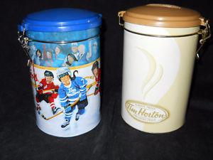 Tim Horton's coffee canister