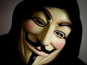 V For Vendetta Mask ANONYMOUS MASK