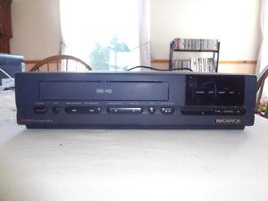 VHS recorder/player and tapes
