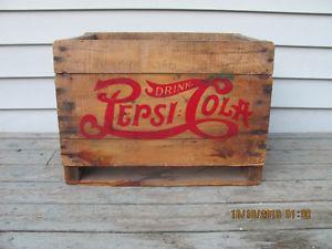 Vintage pepsi crate $40