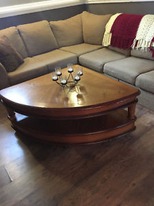 Wedge Coffee Table, perfect for your sectional couch !! GONE