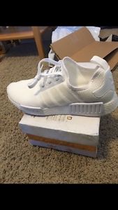 White Adidas NMD