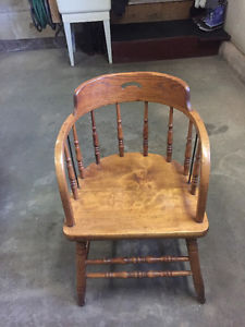 Wooden Captain Chair