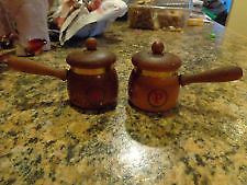 Wooden Salt and Pepper shakers