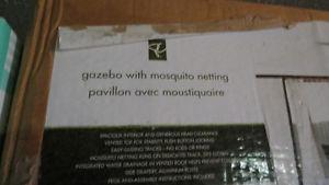 gazebo with mosquito netting