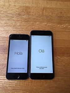 iPhone 6 64gb and iPhone 5S 16gb