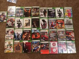 100 games lot, XBOX, Playstation, WII