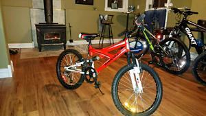 20" boys full suspension bike!!