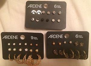 3 sets of Ardenes earrings!