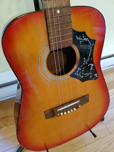 3/4 SIZE STEEL STRING ACOUSTIC GUITAR