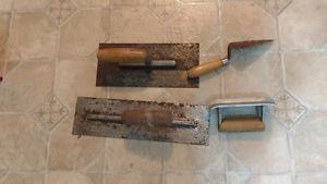 4 PC curved Trowels