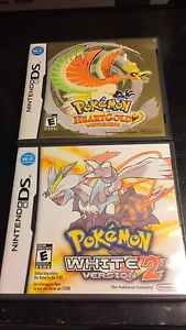 4 Pokemon games for Nintendo ds