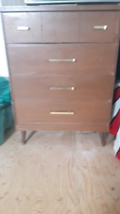4 drawer vintage bureau