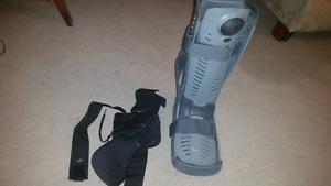 Ankle/foot Boot and brace for sale.